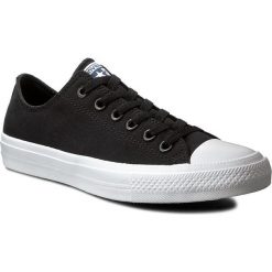 Trampki CONVERSE - Ct II Ox 150149C Black/White/Navy. Czarne trampki i tenisówki damskie Converse, bez wzorów, z gumy, bez zapięcia. W wyprzedaży za 169.00 zł.