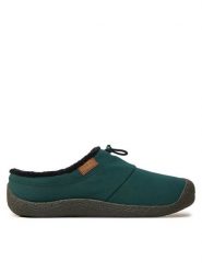 Keen Klapki Howser III Slide 1029442 Zielony. Zielone klapki męskie Keen, bez wzorów, z materiału, bez zapięcia. Za 269.99 zł.