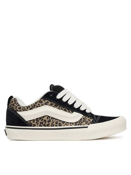 Vans Tenisówki Knu Skool VN000D756I71 Czarny. Czarne trampki i tenisówki damskie Vans, bez wzorów, ze skóry, bez zapięcia. Za 299.99 zł.