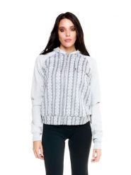 Bluza z kaptur na co dzień na siłownię. Czarne bluzy damskie LEONE 1947 APPAREL, s, bez wzorów, bez ramiączek, bez kaptura. Za 147.31 zł.