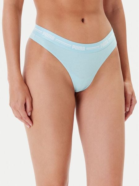 Puma Komplet stringów 907850 Zielony. Zielone majtki damskie Puma, z bawełny. Za 109.99 zł.