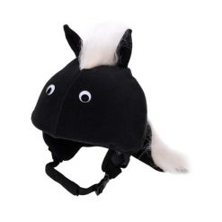 Czapka / nakładka na kask narciarski SKUNKS. Czapki damskie CASCO, na zimę, bez wzorów. Za 25.00 zł.