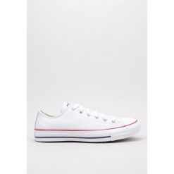Trampki Converse Chuck Taylor All Star Leather. Białe trampki i tenisówki damskie Converse, bez wzorów, retro, bez zapięcia. Za 259.99 zł.