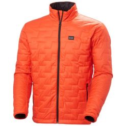 Kurtka puchowa Helly Hansen Lifaloft. Czerwone kurtki sportowe męskie Helly Hansen, na zimę, m, bez wzorów, z puchu, bez kaptura, narciarskie. W wyprzedaży za 661.00 zł.
