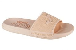 Klapki na basen damskie, S.Island Lady 24 SISLLS. Brązowe klapki damskie Joma, bez wzorów, z materiału, sportowe, bez obcasa, bez zapięcia. Za 59.99 zł.