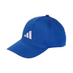 Czapka z daszkiem adidas Baseball. Niebieskie czapki damskie Adidas, na jesień, bez wzorów, z bawełny, klasyczne. Za 58.99 zł.
