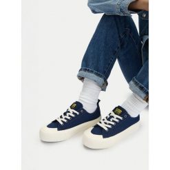 Trampki G-Star. Niebieskie trampki i tenisówki damskie G-Star, bez wzorów, bez zapięcia. Za 143.99 zł.
