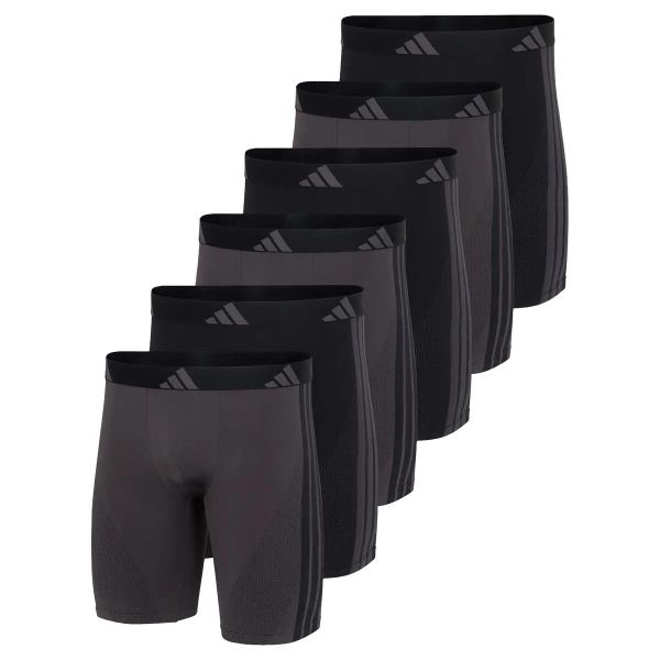 Bokserki Active Micro Stretch 6 pak. Bokserki męskie Adidas, bez wzorów, z materiału. Za 475.00 zł.