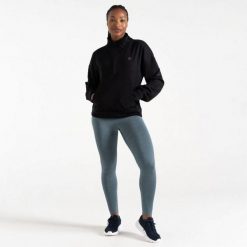 Bluza damska z zamkiem 1/2 Dare 2B Recoup II. Czarne bluzy damskie Dare 2B, bez wzorów, z bawełny, bez ramiączek, bez kaptura. Za 110.90 zł.