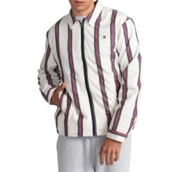 Koszula turystyczna męska Element Parker Stripe. Białe koszule męskie Element, m, bez wzorów, z bawełny, bez kołnierzyka, bez ramiączek. Za 155.00 zł.