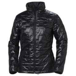 Kurtka damska Helly Hansen lifaloft insulator. Czarne kurtki sportowe damskie Helly Hansen, na zimę, xl, bez wzorów, bez ramiączek, bez kaptura, narciarskie. W wyprzedaży za 752.25 zł.
