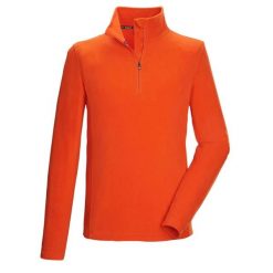 Polar Killtec KSW 99. Brązowe bluzy sportowe męskie KILLTEC, na zimę, bez wzorów, z polaru, bez kaptura, narciarskie. Za 174.50 zł.