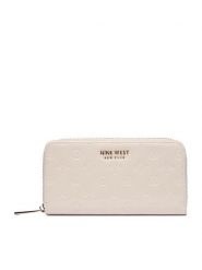 Nine West Portfel CEO-NW-W1-003-AW26 Beżowy jasny. Brązowe portfele damskie Nine West, ze skóry. Za 89.99 zł.