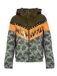 Richmond Sport Kurtka | UMA22072GB | Mężczyzna | Khaki, Pomarańczowy. Brązowe kurtki sportowe męskie John Richmond, m, bez wzorów, z nylonu. W wyprzedaży za 569.00 zł.