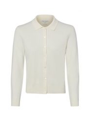 Marie Lund Kardigan Kobiety Bawełna (100%) biały, XXXL. Białe kardigany damskie Marie Lund, bez wzorów, z bawełny, bez kołnierzyka. Za 159.95 zł.