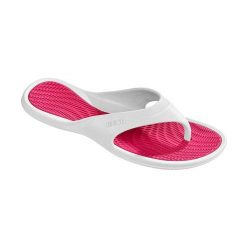 Beco klapki damskie biało-różowe. Białe klapki damskie 47 Brand, bez wzorów, sportowe, bez obcasa, bez zapięcia. Za 192.99 zł.