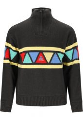Bluza z kapturem wiatrówka SOS Uni knit. Niebieskie bluzy damskie SOS, na zimę, l, bez wzorów, z materiału, klasyczne, bez ramiączek, z kapturem. Za 702.50 zł.
