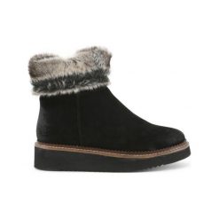 Docksteps Buty wysokie za kostke PF2022DSE025. Kozaki damskie Docksteps, bez wzorów, z gumy, z okrągłym noskiem, za kostkę, bez obcasa, bez zapięcia. Za 307.00 zł.