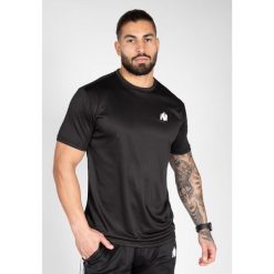 Fargo Koszulka - Czarny. Czarne koszulki sportowe męskie GORILLA WEAR, m, bez wzorów, bez ramiączek, na fitness i siłownię. Za 159.00 zł.