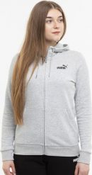 Puma Bluza damska Puma ESS Small Logo Full-Zip Hoodie TR szara 586813 04 M. Szare bluzy damskie Puma, m, bez wzorów, bez ramiączek, bez kaptura. Za 209.95 zł.
