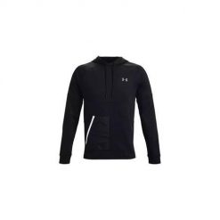 Bluza sportowa męska Under Armour Rush All Purpose Hoodie. Czarne bluzy sportowe męskie Under Armour, m, bez wzorów, z kapturem. Za 553.00 zł.