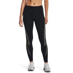 Legginsy damskie Under Armour OUTRUN THE COLD TIGHT. Czarne legginsy damskie Under Armour, bez wzorów. Za 199.99 zł.