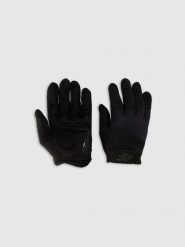 4F Rękawiczki rowerowe z żelowymi wkładkami uniseks - czarne M. Czarne rękawiczki męskie 4F, bez wzorów. Za 129.99 zł.