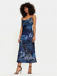 Guess Sukienka koktajlowa W3GK85 WD8G2 Kolorowy Regular Fit. Sukienki damskie Guess, s, z aplikacjami, z syntetyku, wizytowe, bez kołnierzyka, bez ramiączek. Za 309.99 zł.