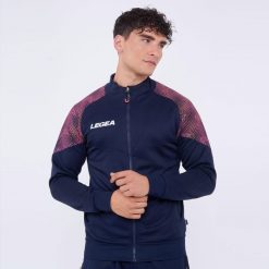 Kobieta Biegowa Kurtka Lekka Oddychająca Niebieska-Pomarańczowa Neon. Niebieskie kurtki sportowe damskie Legea, l, bez wzorów, z bawełny, bez ramiączek, bez kaptura, do biegania. Za 136.00 zł.