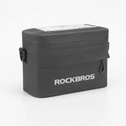 Torba rowerowa na kierownicę/bagażnik Rockbros AS-011-1 (1,3l). Czarne torby na ramię męskie ROCKBROS, z materiału, na ramię. Za 155.00 zł.