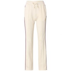 Damskie spodnie dresowe Fila Lamim. Białe spodnie dresowe damskie Fila, bez wzorów, z dresówki, sportowe, długie. W wyprzedaży za 236.00 zł.