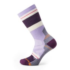 Skarpety trekkingowe damskie Smartwool Hike Full Cushion Saturnsphere Crew. Fioletowe skarpetki damskie Smartwool, bez wzorów, z wełny. Za 109.99 zł.