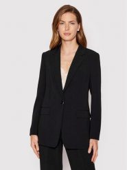 Boss Marynarka Jocalua 8 50457442 Czarny Relaxed Fit. Czarne marynarki i żakiety damskie Boss, bez wzorów, z syntetyku, bez kołnierzyka, bez ramiączek. Za 939.99 zł.