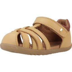 Sandały BOBUX CROSS JUMP Jasnobrązowy. Brązowe sandały męskie BOBUX, bez wzorów, ze skóry, bez zapięcia. Za 245.99 zł.