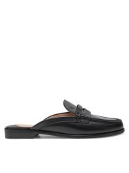 LAUREN RALPH LAUREN Klapki Wynnie Mule 802943791001 Czarny. Czarne klapki damskie Lauren Ralph Lauren, bez wzorów, ze skóry, bez obcasa, bez zapięcia. Za 859.99 zł.