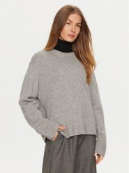 Herskind Sweter Doofa 5335974 Szary Regular Fit. Szare swetry nierozpinane damskie Herskind, s, bez wzorów, z kaszmiru, bez kołnierzyka, bez ramiączek. Za 809.99 zł.