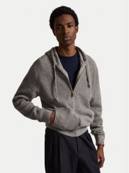 Polo Ralph Lauren Bluza 710B26780002 Szary Regular Fit. Szare bluzy męskie Polo Ralph Lauren, m, bez wzorów, z wełny, bez ramiączek, bez kaptura. Za 1,299.00 zł.