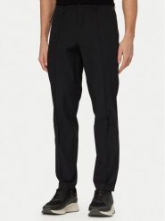 BOSS Spodnie materiałowe PS Spirit70 50558948 Czarny Tapered Fit. Czarne spodnie materiałowe męskie Boss, bez wzorów, z materiału. Za 999.99 zł.