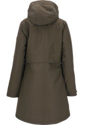 Parka dla kobiet Whistler Mullie W-Pro 10000. Czarne parki damskie Whistler, na jesień, bez wzorów, z materiału, bez kaptura. Za 406.00 zł.