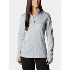 Bluza Polarowa Damska Columbia Park View Grid. Szare bluzy damskie Columbia, m, bez wzorów, z polaru, sportowe, bez ramiączek, bez kaptura. W wyprzedaży za 280.00 zł.