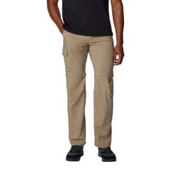 Długie Spodnie Dresowe Góra Columbia Silver Ridge Utility Convertible Brązowy. Brązowe spodnie sportowe męskie Columbia, xs, bez wzorów, z dresówki, trekkingowe. Za 253.99 zł.