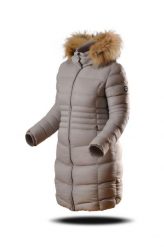 Kurtka Trimm DORA. Szare kurtki sportowe damskie TRIMM, na zimę, s, bez wzorów, z materiału, bez ramiączek, bez kaptura, trekkingowe. Za 336.00 zł.