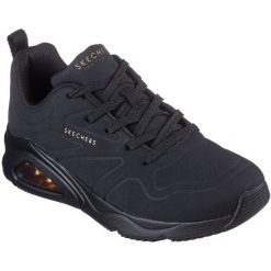 Adidasy Skechers Tres-air Uno - Ah -, Kobiety. Czarne obuwie sportowe damskie Skechers, bez wzorów, z materiału, bez zapięcia, trekkingowe. Za 396.00 zł.
