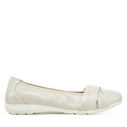 Baleriny Caprice. Balerinki damskie Caprice, bez wzorów, bez obcasa, bez zapięcia. Za 229.99 zł.