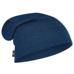 Czapka dla dorosłych Buff Merino Heavyweight Beanie. Niebieskie czapki damskie Buff, na zimę, bez wzorów, z wełny. W wyprzedaży za 101.94 zł.