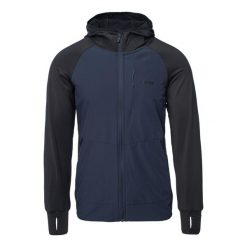 Męska Bluza Z Kapturem Jorse. Czarne bluzy męskie Hi-tec, m, bez wzorów, sportowe, bez ramiączek, z kapturem. Za 253.99 zł.