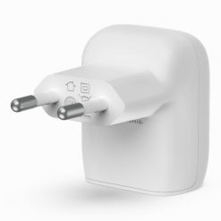 Ładowarka Ścienna Belkin WCA006VF1MWH-B5 Gnizadko EU. Białe powerbanki Belkin. Za 133.65 zł.