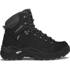 Buty trekkingowe damskie Lowa Renegade Gtx Mid. Czarne obuwie trekkingowe damskie Lowa, z materiału, za kostkę, bez zapięcia. Za 1,179.99 zł.