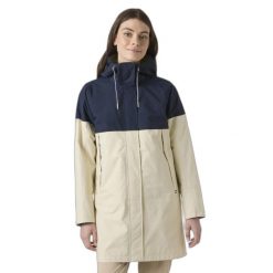 Płaszcz damski Helly Hansen Koster. Białe płaszcze damskie Helly Hansen, bez wzorów, bez kołnierzyka, bez kaptura. Za 844.00 zł.