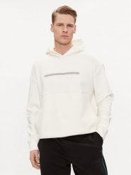 Calvin Klein Bluza Color Embosed Logo K10K112442 Écru Regular Fit. Bluzy męskie Calvin Klein, m, bez wzorów, z bawełny, bez ramiączek, bez kaptura. Za 449.99 zł.